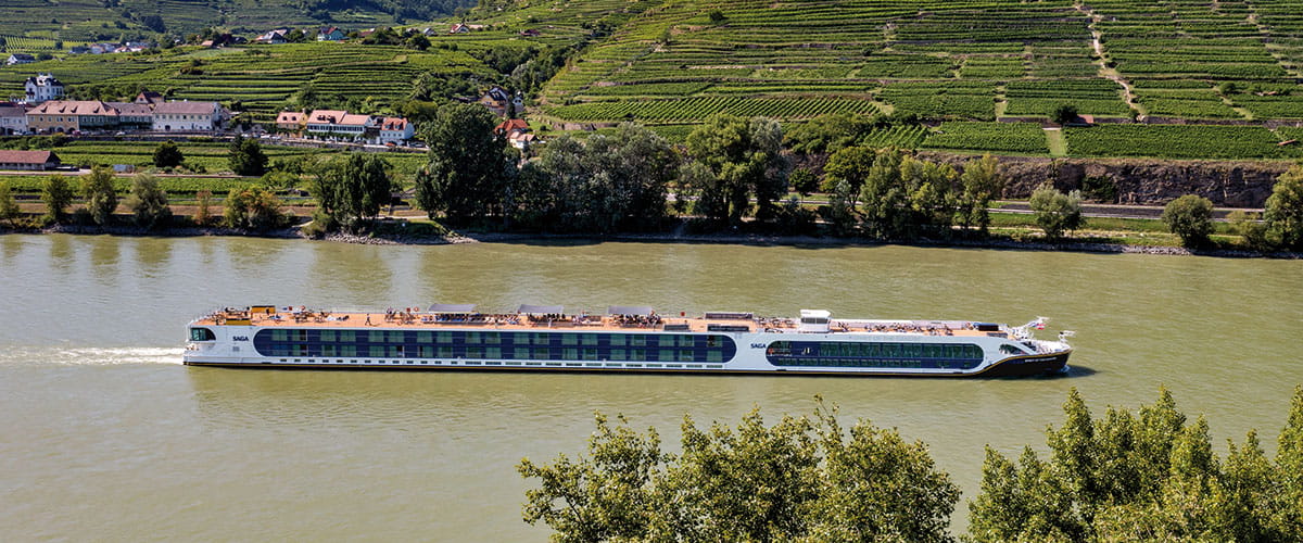 Spirit of the Danube sailing through the Wachau Valley